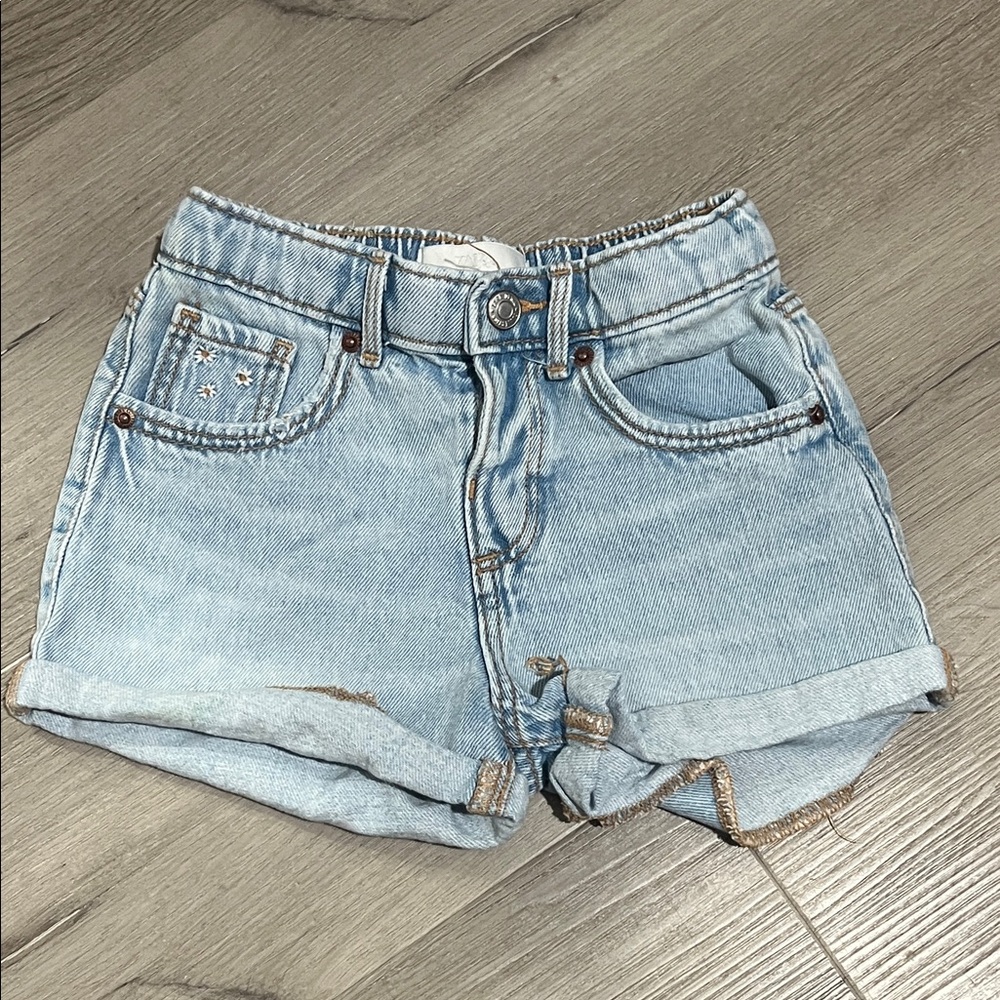 Zara Light Blue Jean Shorts for Women